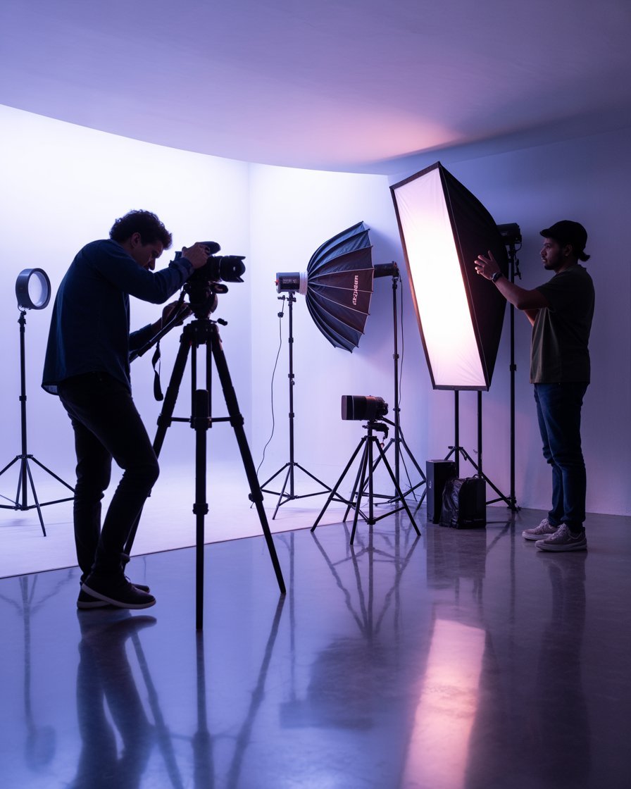 Multi-cam at Vaiva Studios